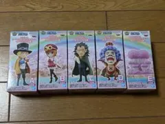 ワンピースワールドコレクタブルフィギュアカマバッカ王国　全5種セット