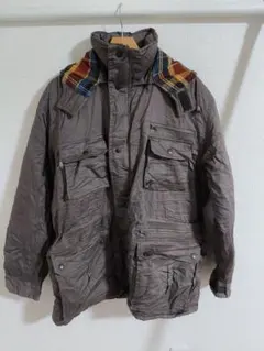 ​【堅牢ダック地×XL相当】BRANDED LION ワークコート 裏ボア