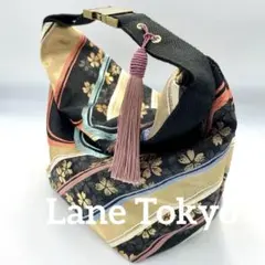 和雑貨　帯リメイク　お花見　ミニバッグ　小物入れ　お弁当バッグ　わっぱ　通勤