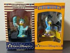 東京ディズニーシー開園当時物 デイジー ドナルド フィギュアセット