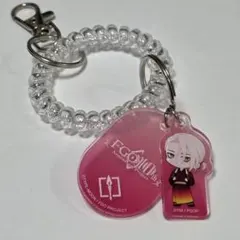FGO×極楽湯 カルナ ロッカーキー風キーホルダー