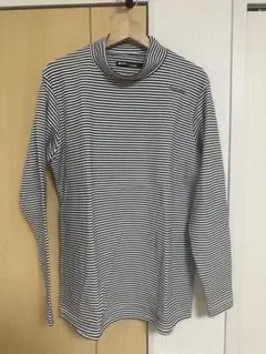 Srixon ストライプ ハイネック長袖シャツ