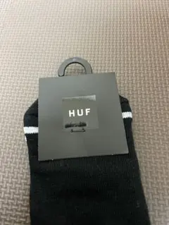 HUF ブラック ソックス C/S
