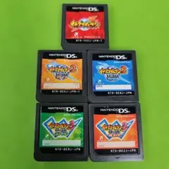 イナズマイレブン DSソフト おまとめ5本セット