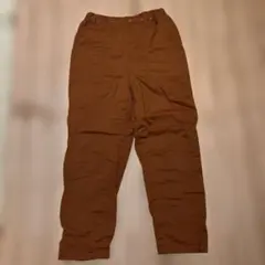 UNIQLO裏起毛ズボン☆130 ブラウン