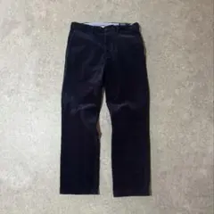 ポロバイラルフローレン コーデュロイパンツ 太畝 ネイビー W34 L30