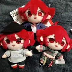 重音テト　ぬいぐるみマスコットvol.2 / 全3種セット
