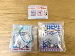 サンリオキャラクターズ シャカシャカフレーク風チャーム　シナモロール、ペックル