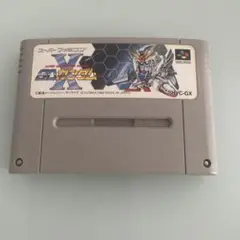 SDガンダムX スーパーファミコン　未開封 SDガンダムXスーパーファミコンソフト公式ガイドブック付き