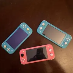 Nintendo Switch Lite 3台セット　まとめ