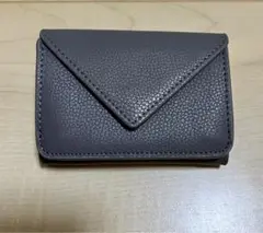 MALTA 三つ折り財布 グレー