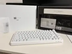 【美品】瞬 マタタキ AIM 1 日本語配列 キーボード 本体 ホワイト