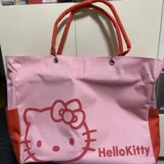 ハローキティ　ビッグトートバッグ Hello Kitty レトロ