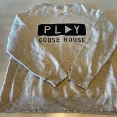 PLAY GOOSE HOUSE スウェットシャツ L