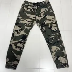 forever21 カモフラ　ジョガーパンツ　カーゴパンツ