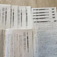 大幅値下げ】駒場東邦 サピックス SS特訓4科目 全24回分セット【96回分
