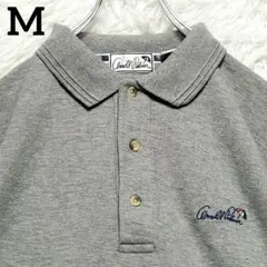 アーノルドパーマー ポロシャツ 半袖 刺繍ロゴ付き 綿100%　サイズM