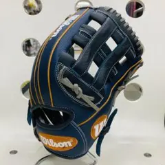 ウイルソン　WBW103880　軟式用　ソフト用　オールラウンド用　型付け済み