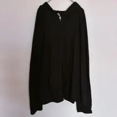 アスレティックワークス ジップパーカー フード 長袖 ビッグサイズ XXL 黒