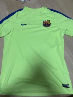 FCバルセロナ アウェイユニフォーム Nike 蛍光イエローシャツ - メルカリ