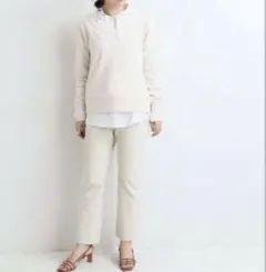 値下げ！【未使用】IENA スリムストレッチクロップドパンツ