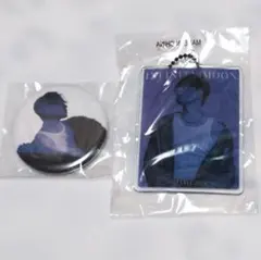 登坂広臣 INFINITY MOON カプセル クリアチャーム＆缶バッジ