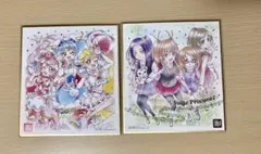 プリキュア 色紙　ART 20周年special スカイチーム　スイート