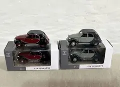 ノレブ3インチ シトロエン2CVチャールストンミニカー2台セットのサムネイル