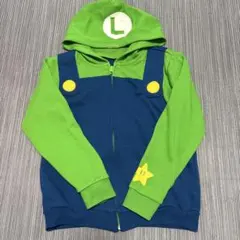 USJ公式 ルイージフード付きパーカー 130サイズ