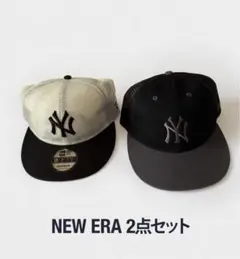 【未使用に近い】NEW ERA 59FIFTY 9FIFTY 2点 ヤンキース