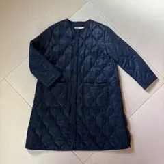 トラディショナルウェザー アークリーロング キルティング ネイビー　36