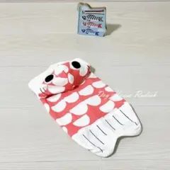 オーダーページ☆【レッド】鯉のぼり　パーカー　ハンドメイド　犬服　ドッグウェア