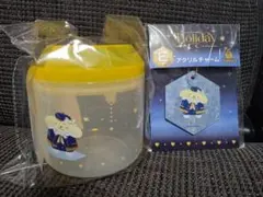 サンリオ　ハッピーくじ　ホリデー　ポムポムプリン　キャニスター　アクリルチャーム