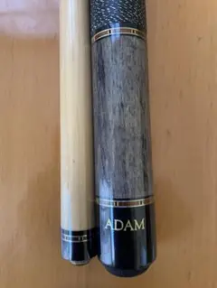 ADAM ビリヤードキュー 木製 黒/茶色