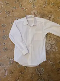 140cm ホワイト長袖シャツ