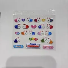 当時もの　ウサコレフレンズ　平成レトロ　シール