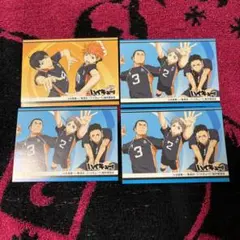 ハイキュー 日向　影山　菅原　澤村　東峰　JF限定ステッカー