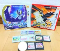 任天堂3DS カセット10点 ポケモン ウルトラサンムーン どう森 たまごっちのサムネイル