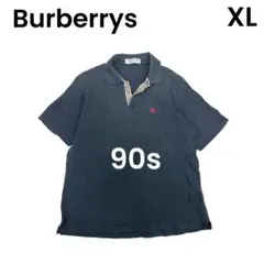 【Burberrys】バーバリーズ 90s ポロシャツ XL ヴィンテージ
