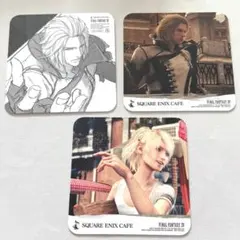 FF15 スクエニカフェ コースター 3枚