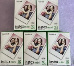 チェキフィルム instax mini インスタックスミニ5箱