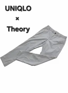 ​【極美品級】ユニクロ×セオリー 感動イージーパンツ M グレージュ 完売品