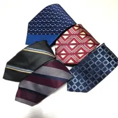 昭和レトロ　ネクタイ まとめ売り　柄もの　ヴィンテージ