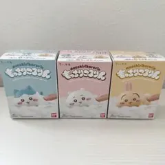 もっちりころりん 3個セット ちいかわ ハチワレ うさぎ ソフビフィギュア