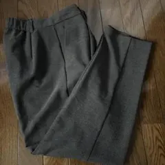 GU キモウウエストゴム スラックス Lサイズ　グレー
