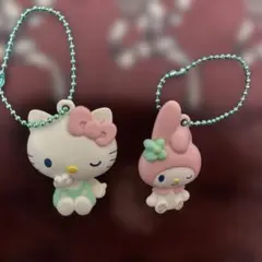 ハローキティ＆マイメロディ キーホルダー