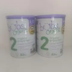 ★bubs Organic フォローミルク 空き缶2缶セット