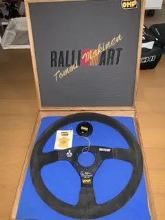 新品未使用世界限定OMP RALLIART トミ・マキネン ステアリングのサムネイル