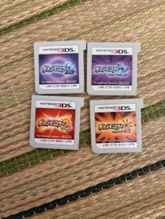 ポケットモンスター オメガルビー アルファサファイア X Y 4本セット