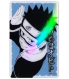 NARUTO　うちはオビト　ジャンプフェスタ　ホロクリアカード　ブロマイド